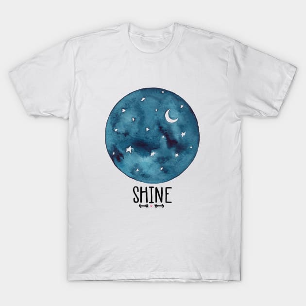 Shine T-Shirt by Elena_ONeill